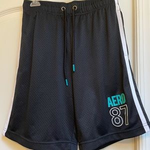 Aeropostale basketball shorts.